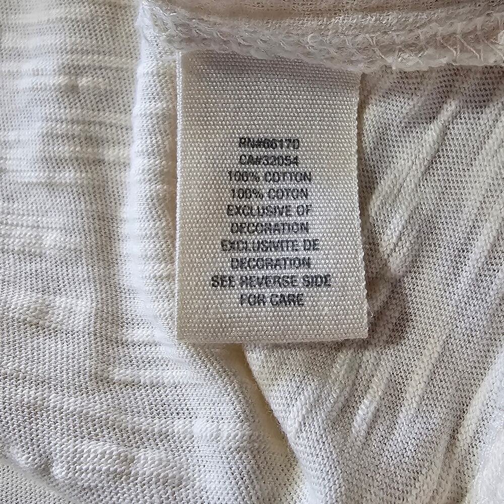 EUC Anthropologie C. Keer Spry Boundary Top Beaded Cotton Button Down Shirt S - Picture 9 of 10
